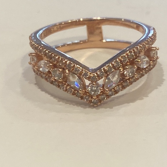 Pandora Rose Sparkling Marqui Ring size 54 - Picture 4 of 4